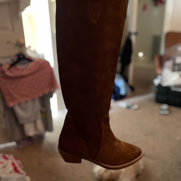 Free People Suede Tan Boots - Picture 4 of 4